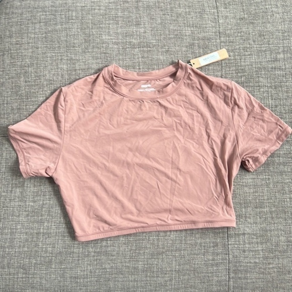 Skims Fits Everybody Super Cropped T-Shirt - Picture 4 of 6